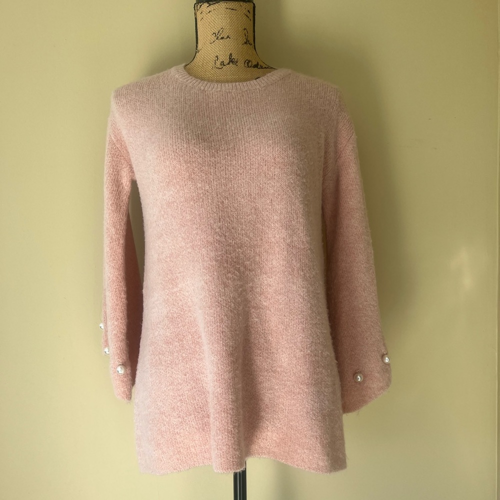 Luzabelle bell sleeve sweater